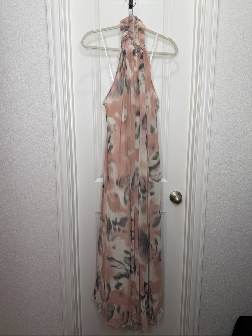 Maeve Halter Sheer Printed Maxi Dress Sz Medium NWT! - Picture 7 of 12